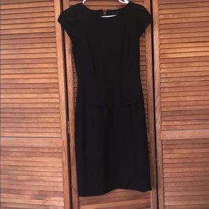 J Crew Black Shift Dress